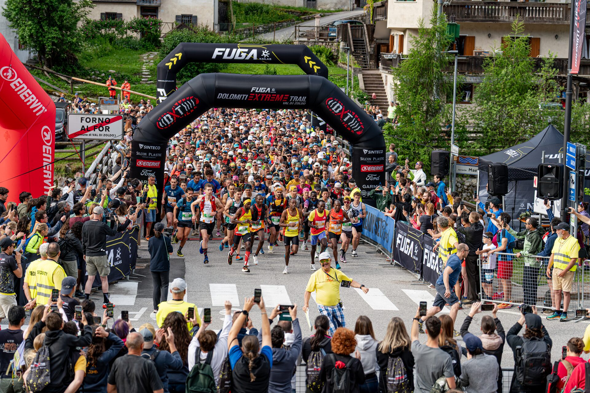 Partenza Dolomiti Extreme Trail