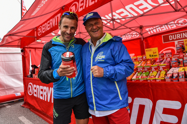 Athletes and spectators at the DXT Village