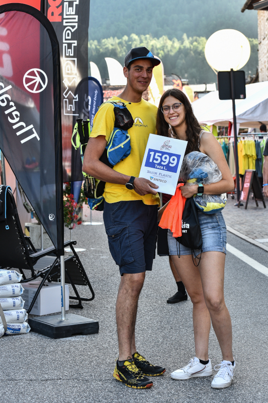 Athletes at the DXT Village